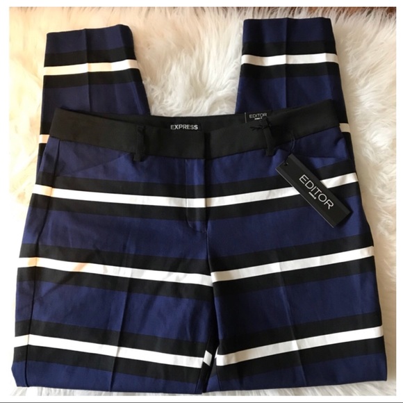 NWT | Express | Editor Ankle Suit Pant - Picture 2 of 3